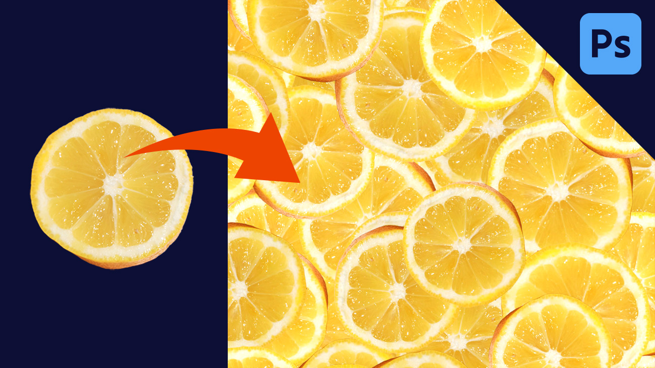 Photoshop】塗りつぶし「パターン」の使い方！モノで埋め尽くす方法｜DesignSpot デザインスポット